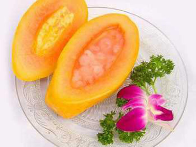 木瓜酵素能清齒垢，是美白牙齒的好食材